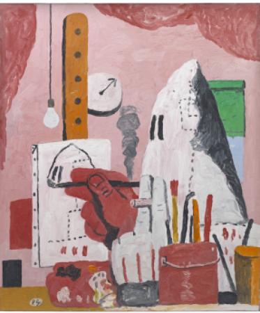 PHILIPPE GUSTON.L'IRONIE DE L'HISTOIRE